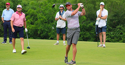 Top Players Survive Blustery Day at Trinity Forest GC